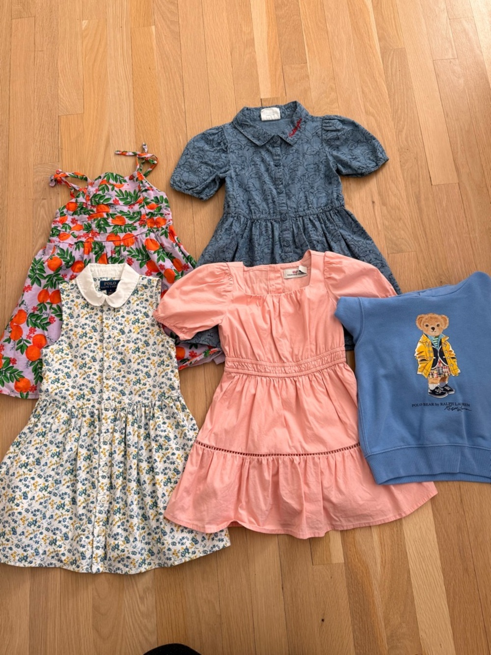 Girls spring/summer clothing bundle (4T)- Polo, Vineyard Vines, JCrew, Gap